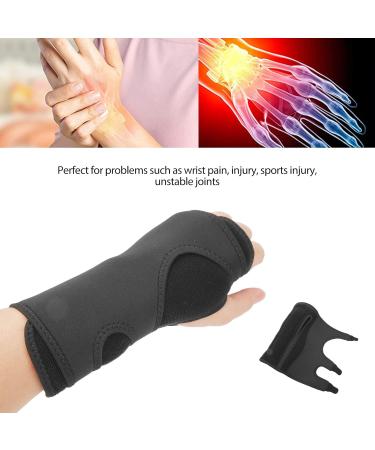 Adjustable Wrist Support Brace for Carpal Tunnel - Soft Cushioning Splint for Left & Right Hand - Buy Online on GoSupps.com
