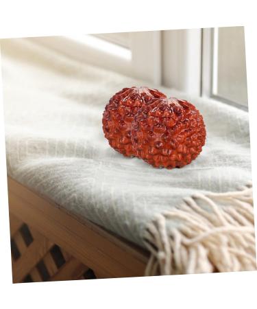 Gleavi 6-Pc Carved Wooden Finger Massage Rings & Acupressure Balls - Stress Relief Massage Toys & Desktop Decoration - Buy Online on GoSupps.com