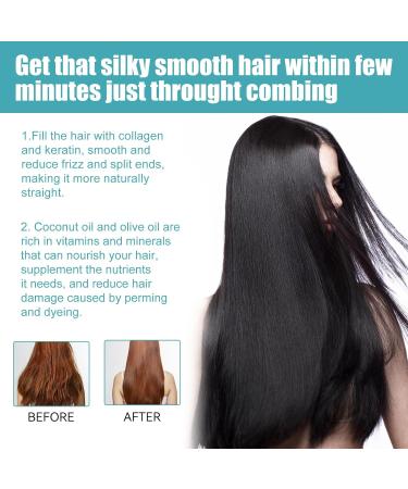 Protein Correcting Hair Straightening Cream Crema lisciante Protein Correcting Hair Straightening Cream Professional Keratin Hair Treatment Collagen Repairs and Regenerates Hair Straightening Suitable - Buy Online on GoSupps.com
