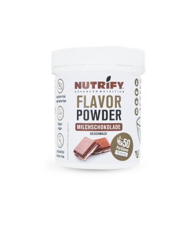 Nutrify NUTRIFY Advanced Nutrition Milk Chocolate Flavor Powder 150g milk chocolate flavor powder 7.5 kcal per serving vegan lactose-free gluten-free
