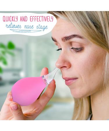 Baby Nasal Aspirator - 3Pcs Set for Newborns and Toddlers - Infant Congestion Relief and Nose Wash - Buy Online on GoSupps.com