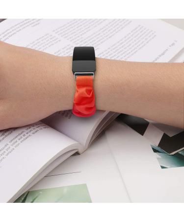 FitTurn Cute Elastic Bands for Kids - 2 Pack Small Elastic Cloth Bands for Fitbit ACE 3/ ACE 2 and Inspire 2, Pattern Printed Fabric Wristbands for Girls - Buy Online on GoSupps.com