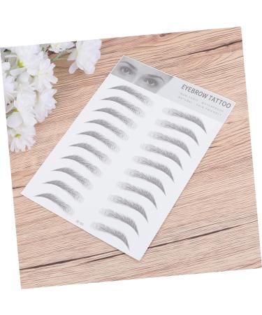 Beavorty 6 Pcs 3d Eyebrow Stickers Makeup Tools Makeup Stickers Eyebrow Stencils Cosmetic Bag Miss Make up - Buy Online on GoSupps.com
