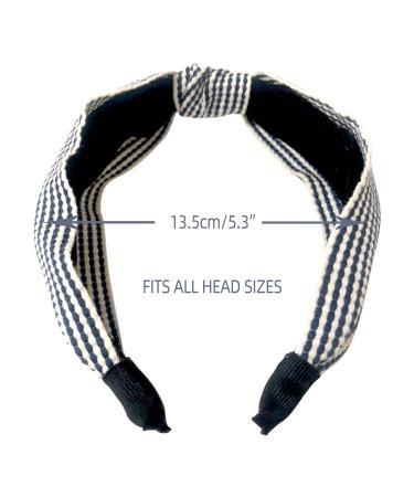 Handmade Braid Headband Set - Pink, Burgundy, Navy, Black - Elastic Hair Hoop for Women and Girls - Buy Online on GoSupps.com