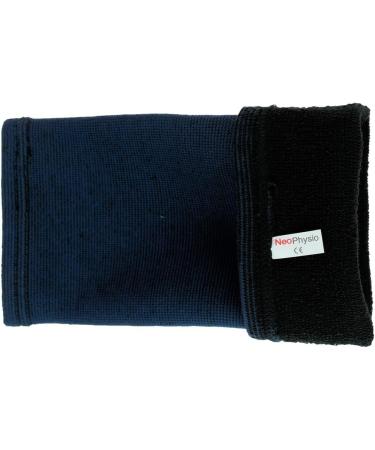 NeoPhysio XL Navy Elastic Compression Calf Support Sleeve 43-48cm: Medical Grade - Buy Online on GoSupps.com