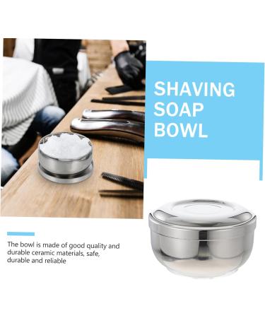 Angoily Stainless Steel Razor Shell Foam Bowl - Travel Shaving Accessory for Men | Practical Razor Container | 11x5.5cm - Buy Online on GoSupps.com
