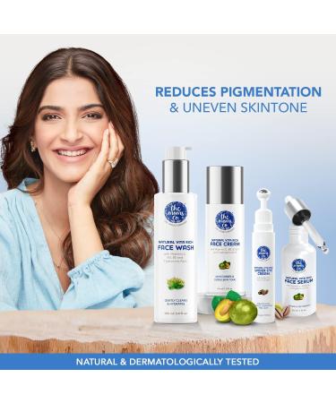 The Moms Co Natural Vita Rich Face Serum For Women & Men with Vitamins C B3 B5 & E and Hyaluronic Acid- 8 ml - Buy Online on GoSupps.com