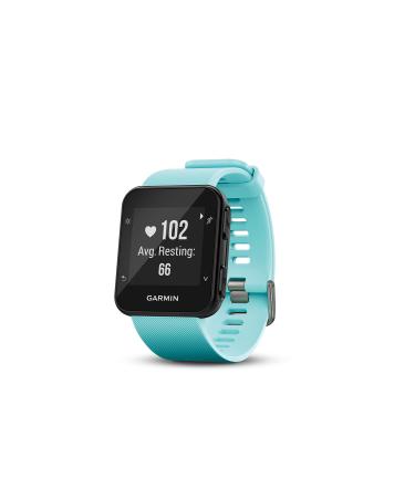 Garmin Forerunner 35, Easy-to-Use GPS Running Watch, Frost Blue, 1 (010-01689-02) Frost Blue Watch Only