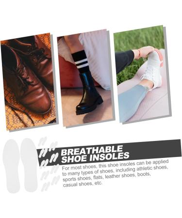 FRCOLOR 20 Pairs Sweat-Absorbing Insoles for Women and Men | Summer Sneakers & House Shoes Inserts | Comfortable Durable and Ideal for Athletic Footwear - Buy Online on GoSupps.com