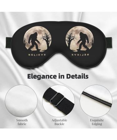 Funny Bigfoot Sleep Eye Mask - Light Blocking & Comfortable - Perfect for Travel & Sleeping - Buy Online on GoSupps.com