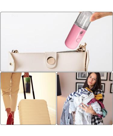 Facial steamer Skin hydration device | Moisturizing Face Steamer - Deep Cleaning Cordless Moisturizing Face Steamer Travel Cordless Face Steamer With 30ml Water Tank for Home Bedroom Pink - Buy Online on GoSupps.com