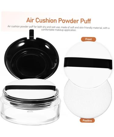 BELLIFFY Travel Powder Containers Powder Container with Puff Body Powder Container Portable Travel Size Container Loose Powder Containers Puff Powder Applicator Small Powder Puff - Buy Online on GoSupps.com