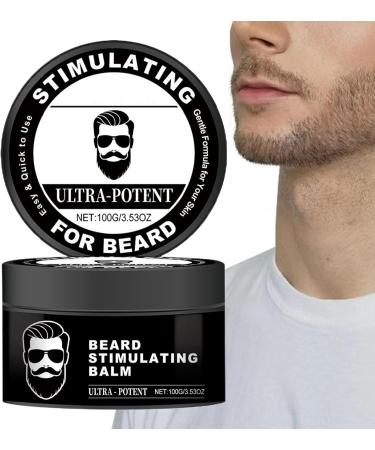  Dioeazh Men's Beard Cream - Moisturizing Mustache Balm - Complete Nourishing Scented Soothing Anti-Itch Care for Daily Styling Travel Winter Outings and Social Events - Buy Online on GoSupps.com