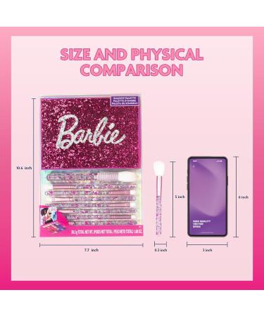 Shop Barbie Townley Girl 35-Well Eyeshadow Palette - Shimmery & Opaque Pigmented Non-Toxic | Perfect for Parties & Sleepovers - Buy Online on GoSupps.com