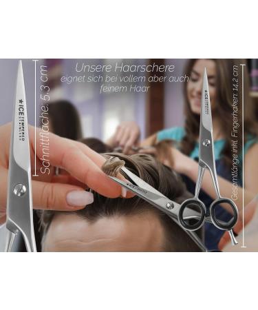 Buy Premium 5-Inch Japanese Hairdressing Scissors with Micro Toothing & Storage Case - Solingen Quality - Buy Online on GoSupps.com