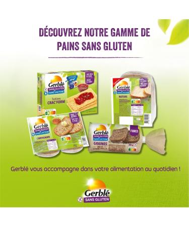 Gerbl Gluten Free and Lactose Free Seed Bread - Pack of 8 Seed Breads (8x300g) - Buy Online on GoSupps.com