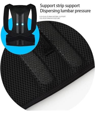 Waist Trainer Full Back Support Back Brace Posture Corrector Belt Shoulder Straightener Scoliosis Waist Cincher(4X-Large) XXXX-Large Black - Buy Online on GoSupps.com