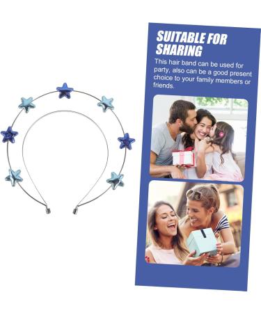 Beaupretty Adults Headbands crown headbands star hair band halloween hair band carnival headpieces for women cosplay headband party headdress adults headband props headgear cloth aldult - Buy Online on GoSupps.com