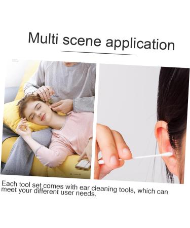 Ear Cleaning Kit with Bamboo Ear Pick & Spiral Cleaner - 1 Set for Safe Ear Wax Removal - Buy Online on GoSupps.com