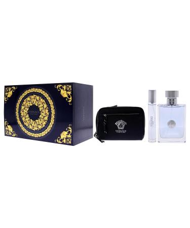 Versace Pour Homme Gift Set 3 Count - Buy Online on GoSupps.com