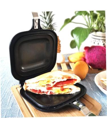 Zerodeko Breakfast Pan Skillet Mini Waffle Mini Grill Waffle Maker Burger Buns Toast Non Stick Pan Evil Eye Cup Milk Heating Pot Tortilla Maker Sandwich Cooker Household Mold Aluminum Alloy - Buy Online on GoSupps.com