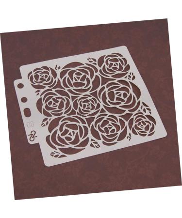 TEHAUX 20 Pcs Drawing Templates Drawing Stencils Painting Templates S88 Lace Ruler Spray - Buy Online on GoSupps.com