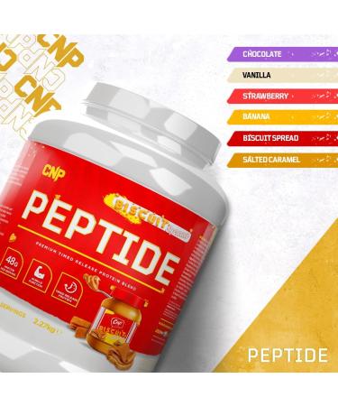 CNP Professional Peptide High Protein 48g Premium Timed Release Protein Blend Micellar Casein Digestive Enzymes 2.2Kg 6 Flavours Available (Biscuit Spread) New Biscuit Spread - Buy Online on GoSupps.com