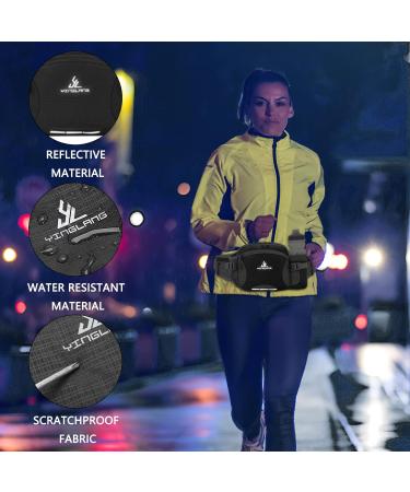 Bellbob Waterproof Dog Training Belt Bag with Water Bottle Holder | Multifuntional Hiking Pack for Men & Women | Cell Phone Compartment | Perfect for Outdoor Walks - Black - Buy Online on GoSupps.com