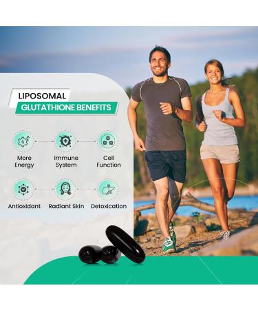 inGreens 2800 MG Liposomal Glutathione Supplement, Detoxifying & Immune, Aging Defense, Energy, Glutathione Unique Formulation Reduced - Buy Online on GoSupps.com