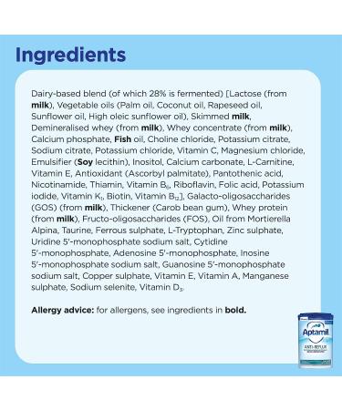 NUTRICIA LTD Aptamil AntiReflux Infant Milk Formula 800g - Buy Online on GoSupps.com