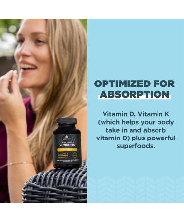 Ancient Nutrition SBO Probiotics Capsules Ultimate 60 Count + Vitamin D Capsules 90 Count - Buy Online on GoSupps.com