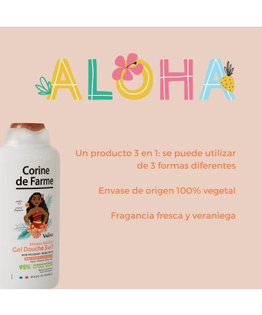  Corine de Farme Corine de Farme - Va ana Disney 3-in-1 Shower Gel Body Hair & Foaming Bath - Practical and Fun Children's Shower Gel - 100% - Buy Online on GoSupps.com