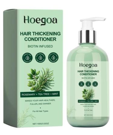Rosemary Hair Growth Conditioner 100ML Rosemary Strengthening Conditioner for Hair Care Moisturize & Soften Hair Locks In Moisture to Soft Hair & Nourish Scalp (1)