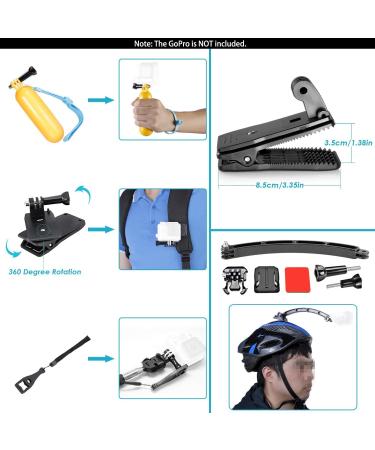 GoPro HERO9 Black Action Camera Bundle - Waterproof, 5K Video, 20MP Photos, 1080p Live Streaming, Stabilization | 128GB Card & 50pc Accessory Kit - Buy Online on GoSupps.com