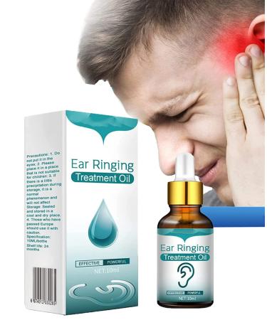 Japanese Ear Ringing Treatment Oil All Natural Herbal Ear Ringing Remedy Drops Ear Wax Ringing Oil to Help Stop Ear Ringing Hearing Loss Eases Pain Unclogs Ears (1pcs)