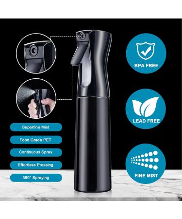 Uraqt 300ml Hair Spray Bottle - Professional Water Spray for Hairdressers | Salon Tool for Styling & Hydrating - Buy Online on GoSupps.com