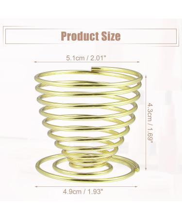 VOCOSTE Makeup Sponge Holder Beauty Sponge Dry Stand 1.93" Gold Tone - Buy Online on GoSupps.com