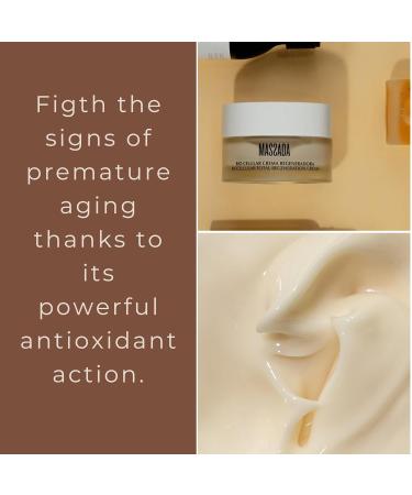 Massada Biocellular Cream Total Regeneration 24-Hour Hydration & Anti-Aging | Avocado Jojoba & Vitamin Complex | Restores Skin Elasticity & Reduces Wrinkles 1.7 fl. Oz - Buy Online on GoSupps.com