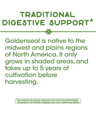 Nature's Way Goldenseal Root 570mg - 2 Pack of 50 Vegetarian Capsules - Buy Online on GoSupps.com