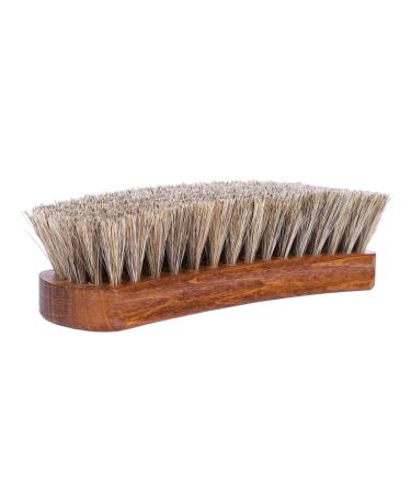 Kaps Premium Quality Shoe Brush Lux Natural Horsehair Shine Buff Polish (15 cm Length) 15cm lentgh