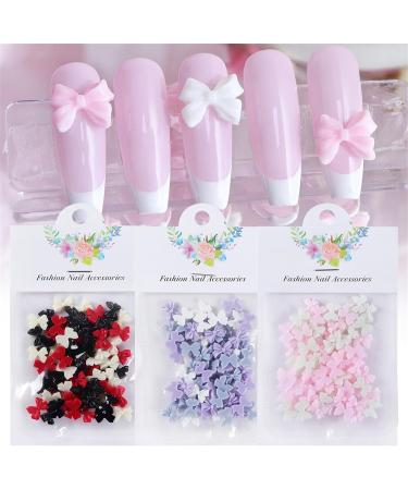 50pcs Mixed Color Resin Nail Embellishments Create Unique Designs Flat Back 3D Nails Art Decoration For Women Accessories For Nails - Buy Online on GoSupps.com