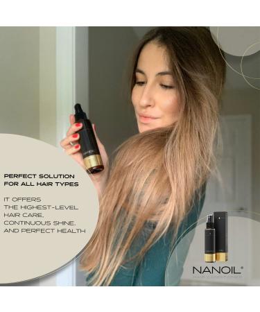 Argan Oil Nanoil Hair Conditioner 125ml | Two-Phase Protection & Smoothness | Strengthens Weakened Hair - Intensive Care - Buy Online on GoSupps.com