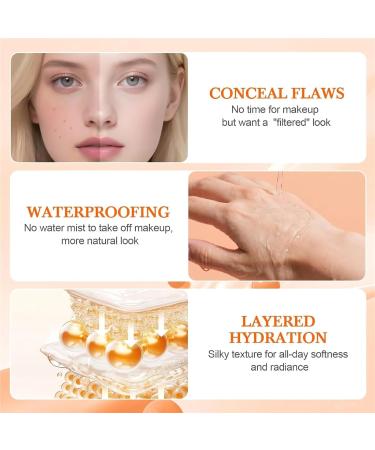 CLOUDSTART SELECT Japanese Vitamin C Makeup Tone Up Cream Five Vitamin C Makeup Tone Up Cream Face Moisturizer for All Skin Types Long Lasting Moisturizing1PcA - Buy Online on GoSupps.com