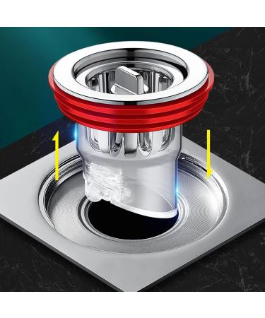 Odor Proof Floor Drain Core Silicone Shower Floor Drain Plug Odor Proof Hairpin Plug Kitchen Bathroom Drain Deodorizer Odor Proof Hairpin Plug - Buy Online on GoSupps.com