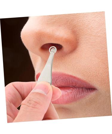 Angoily 3-Piece Stainless Steel Nose Hair Tweezers Set - Precision Trimmer for Men | Effective Hair Removal Tool - Buy Online on GoSupps.com