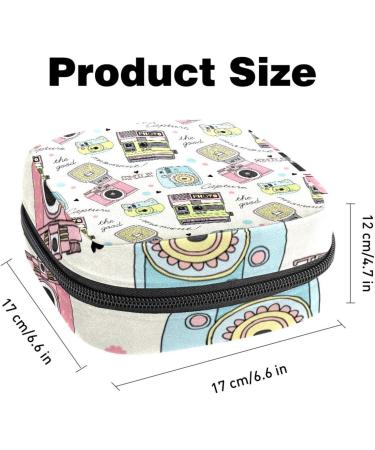 Buy Colorful Women's Binding-Up Bags | Stylish Tampon Storage with Zip Pockets - Perfect for Menstrual Needs - Buy Online on GoSupps.com
