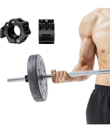 Varhhuxha Dumbbell Closure & Barbell Clamps - Quick Lock Collar Clips for Weightlifting & Fitness - 4 Pack - Buy Online on GoSupps.com