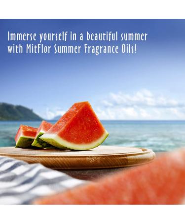 MitFlor Summer Fragrance Oil Gift Set - Ocean, Midsummer Night, Pineapple Scents - 6x10ml for Diffuser, Soap & Candle Making - Buy Online on GoSupps.com