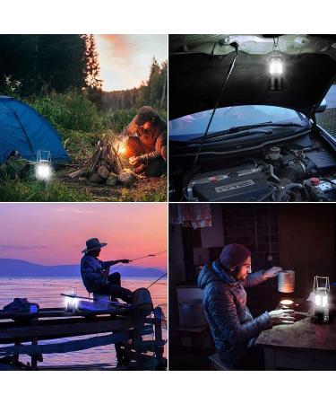 Camping Lantern 4 Pack - Brightness Adjustable LED Lights for Camping, Emergency, Hiking - Collapsible & Waterproof - Ideal for Power Outages & Hurricanes - Buy Online on GoSupps.com