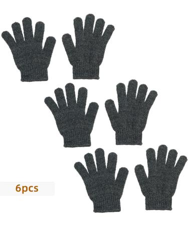 6 Pack Sphynx Cat Bath Gloves - Exfoliating Glove for Hairless Cats | Sphynx Shower Body Scrub - Buy Online on GoSupps.com